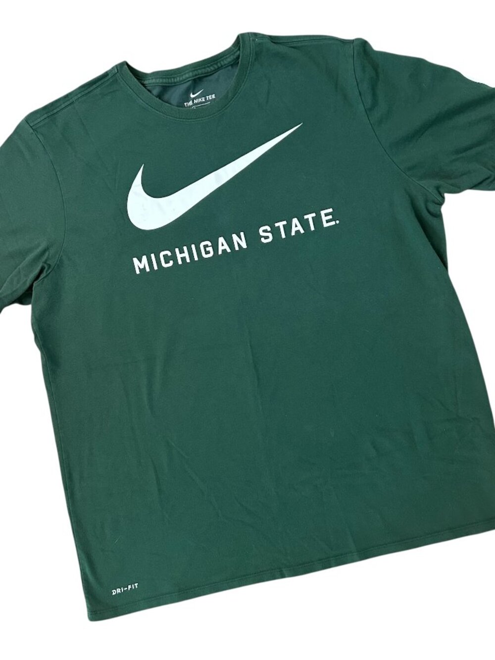 Nike Men's Michigan State Spartans Dri-FIT Legend Wordmark T-Shirt Size XXL 2XL